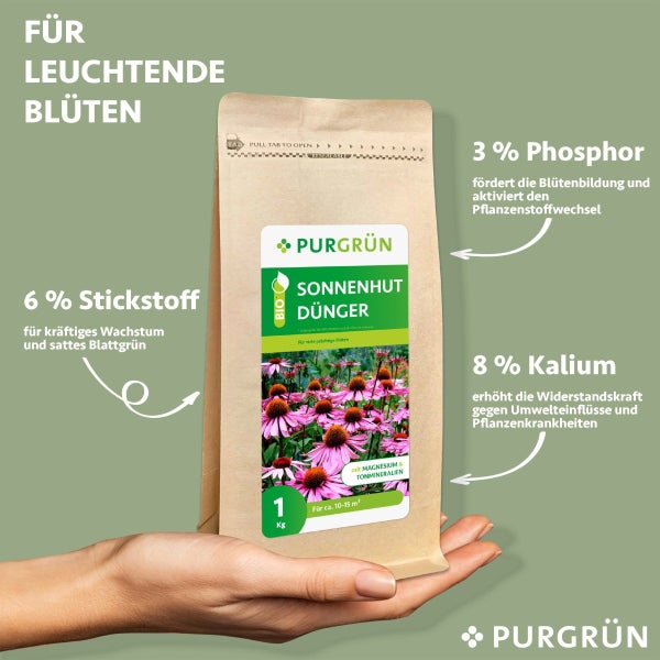 Purgrün Bio-Sonnenhut-Dünger 1 kg