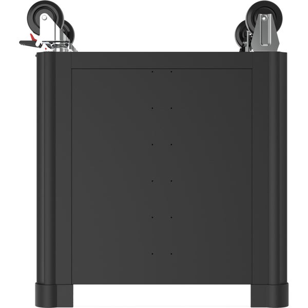 Schrank mit Rollen für den Transport