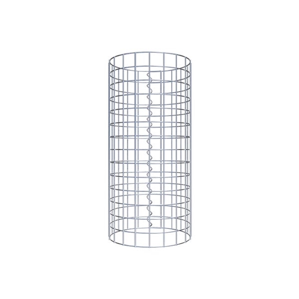 Gabionensäule Durchmesser 32 cm MW 5 x 5 cm rund - Höhe: 70 cm