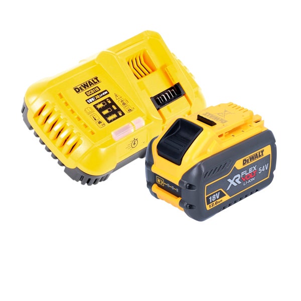 DeWalt Akku Schnellladegerät DCB118 und Flexvolt Akku 18 Volt 54 Volt 12 Amperestunden