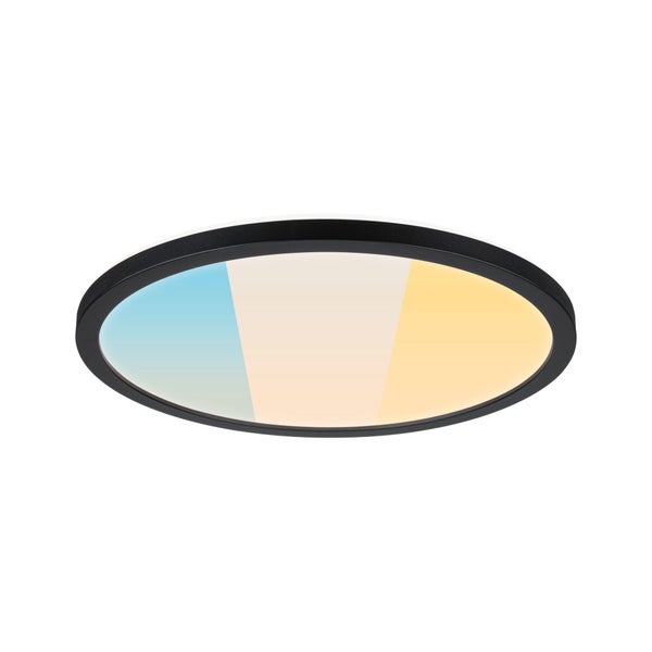 LED Panel Atria Shine IP44 rund 298mm 14,8W 2250lm 3000 - 6500K Schwarz