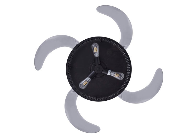 Fanaway Deckenventilator Corbelle 122 cm mit LED Leuchte und Fernbedienung, 3 Geschwindigkeiten