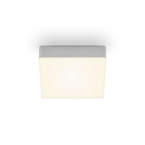 LED Aufbauleuchte rahmenlos IP20 11 W 3000K silber Metall-Kunststoff Briloner