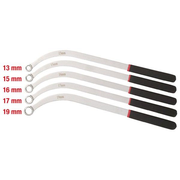 KS TOOLS Keil- und Zahnriemen-Schlüssel-Satz 5tlg. - 150.1200