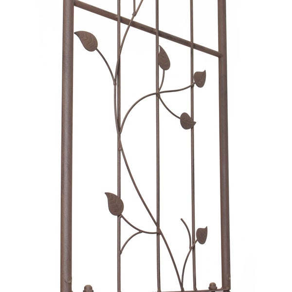 FRANK FLECHTWAREN | Metallrankbogen Provencal, METALL, 116 x 40 x 223 cm, einfache Selbstmontage