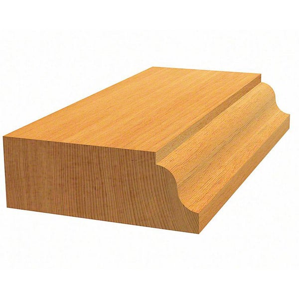 Holzprofilleiste mit abgerundeter Kante