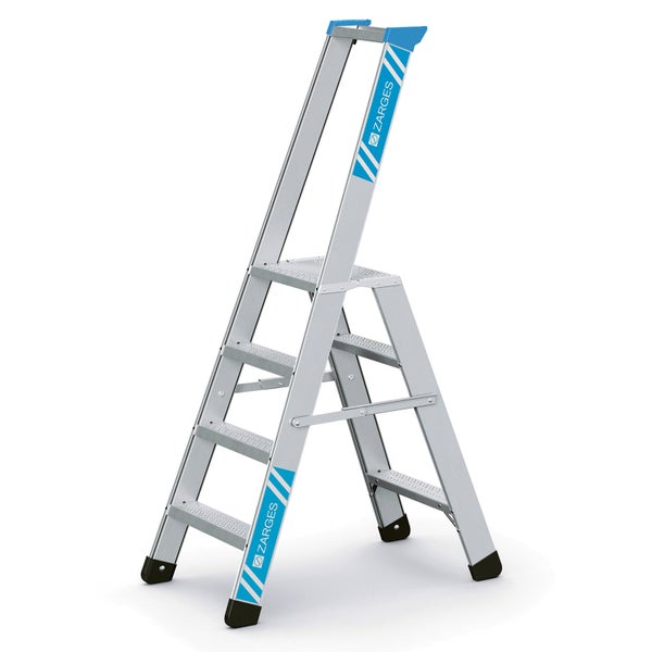 Zarges Stehleiter mit vier Stufen
