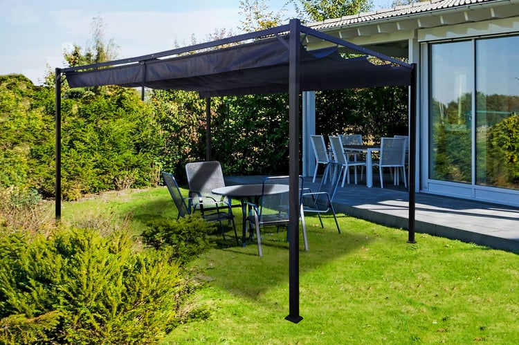 Pergola NOOSA 400S300 Anthrazit Freistehend