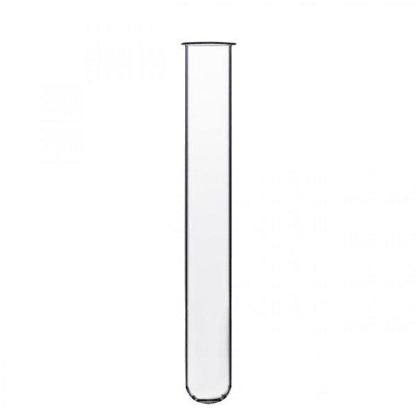 Reagenzglas aus Glas mit rundem Boden