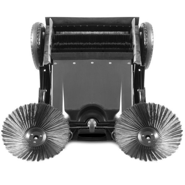STAHLWERK Kehrmaschine 1000 mm 55 l Handkehrmaschine Bodenkehrmaschine Besen