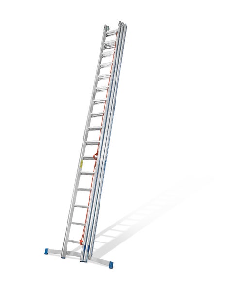 Aluminium Schiebeleiter mit Sprossen