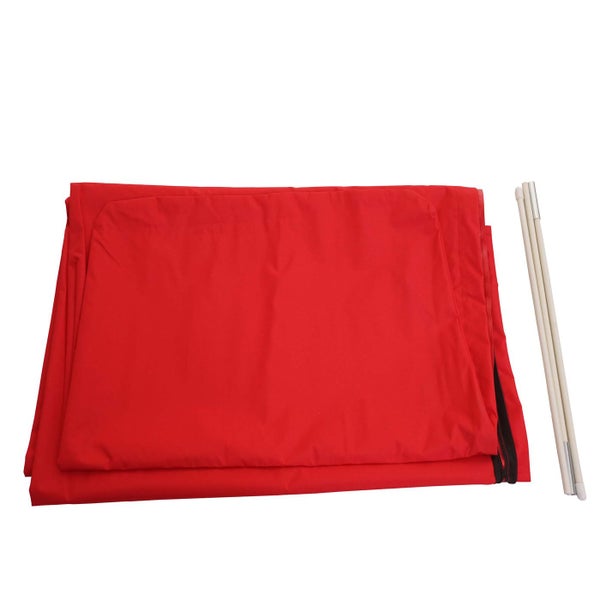 Hundezelt Stoffbezug mit Zeltstangen