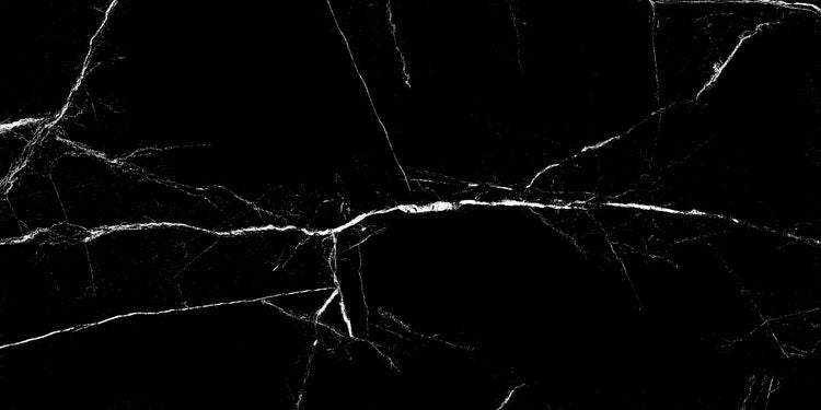 Schwarze Marmorfliese mit Maserung