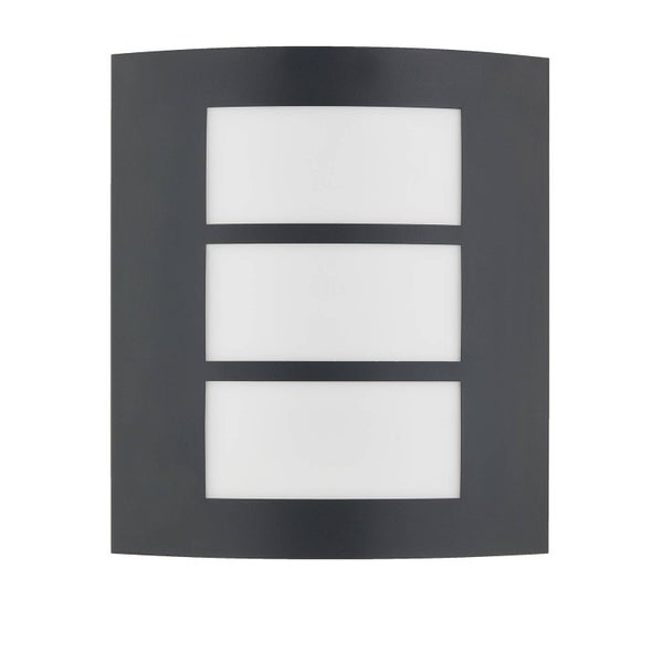 Lindby Vimal (spritzwassergeschützt (Modern) in Schwarz aus Aluminium (1 flammig, E27)