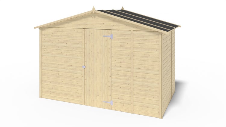 Kiosk-Handelshaus 5,72m2 - 3,11x1,84m - 19mm