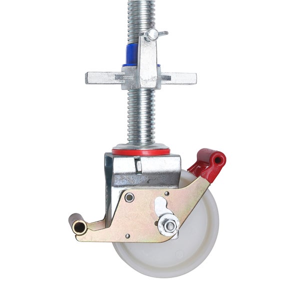 Stütze mit Rad für den Baubereich