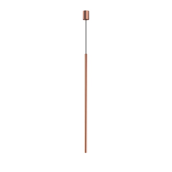 Moderne stabformige Pendelleuchte aus Metall als Deckenleuchte