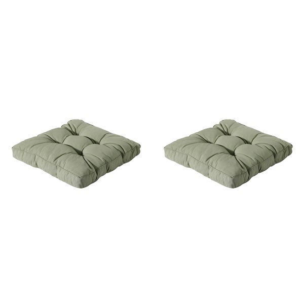 Florance Sitzkissen Panama Salbei - Ca. 73x73 cm - 2er-Set