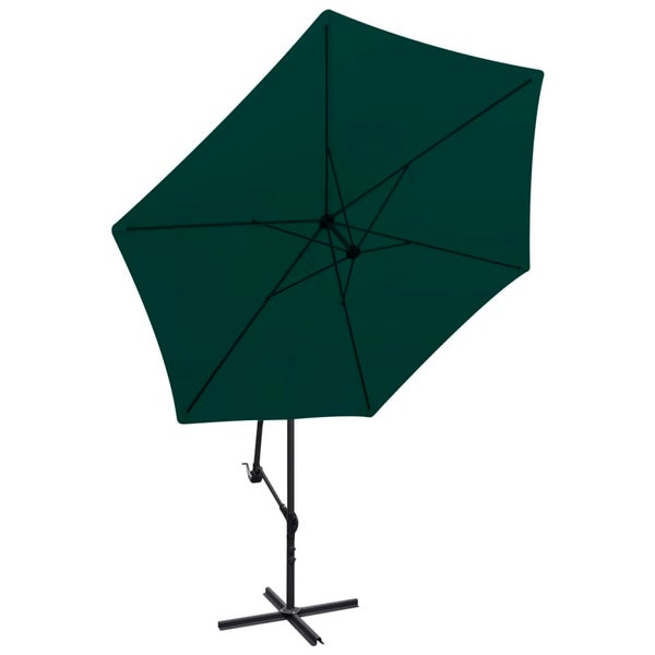 Rechteckiger Sonnenschirm mit Ständer