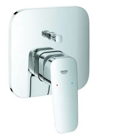 Grohe Unterputz Einhand Duscharmatur mit quadratischer Rosette