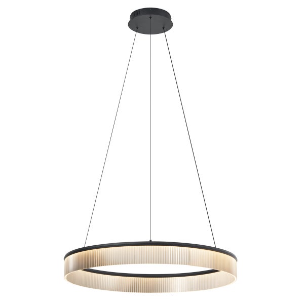 Kreisförmige Hängeleuchte mit Aufhängung