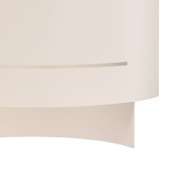 Euluna Wandleuchte, Wandlampe Innen Isotta (Modern) in Weiß aus Metall (1 flammig G9) - Wandstrahler Wandbeleuchtung Schlafzimmer / Wohnzimmer Wohnzimmerleuchte