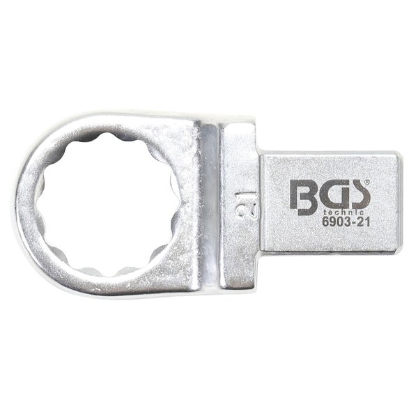 BGS Einsteck-Ringschlüssel 21 mm Aufnahme 14 x 18 - 6903-21