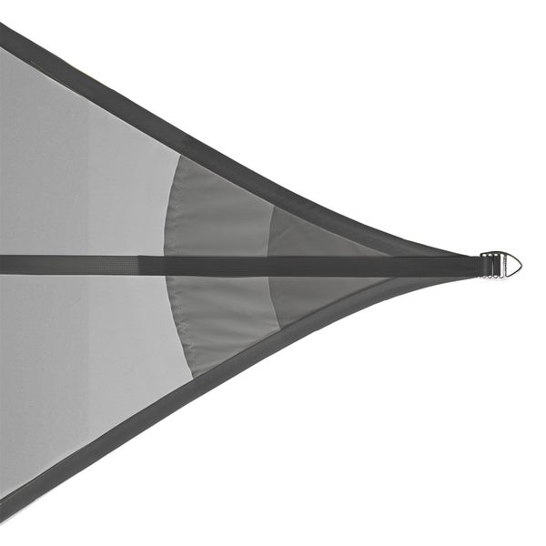 Sonnensegel Wasserdicht Graphite Rechteck 350x550 Cm - Maanta® Ez Breez