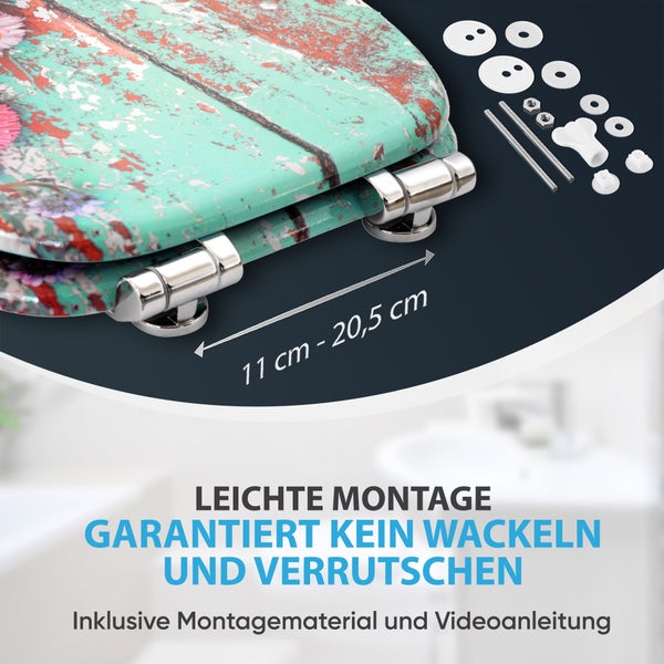 WC-Sitz mit Absenkautomatik Spring