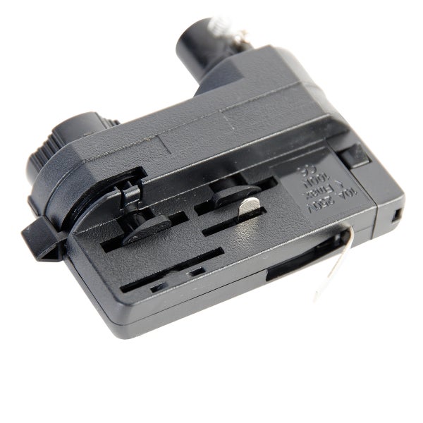 Pendelleuchtenadapter für 3-Phasen-Schiene schwarz - 3-phasig