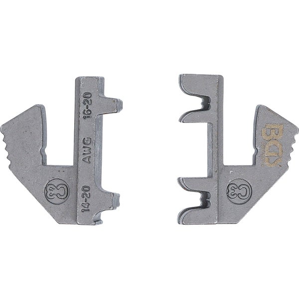 BGS Crimpbacken für abgewinkelte nichtisolierte Stecker für Art. 1410 / 1411 / 1412 - 1410-C3