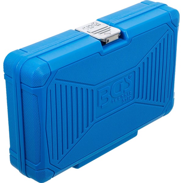 BGS Bit-Einsatz-Satz Antrieb Innenvierkant 6,3 mm (1/4) / 12,5 mm (1/2) Innenvielzahn (für XZN) 18tlg. - 5172