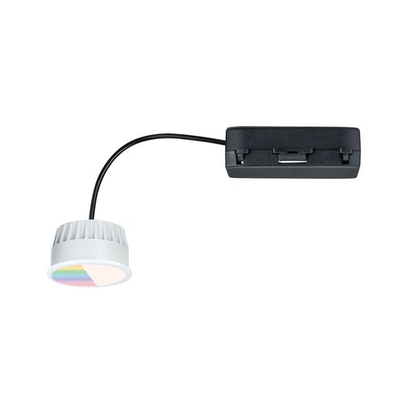 LED Modul Einbauleuchte RGBW Coin 50mm Coin 6W 500lm 230V dimmbar 2200 - 6500K Satin