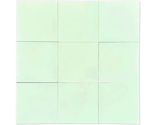 Zement Wand- und Bodenfliese Uni 6.1 mint green 20x20x1,6 cm