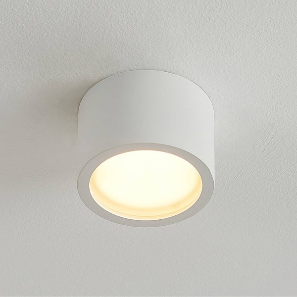 Arcchio Downlights Nieva (Modern) in Weiß aus Aluminium (1 flammig, GX53) - Deckenleuchte Deckenlampe Einbauleuchte Flurleuchte