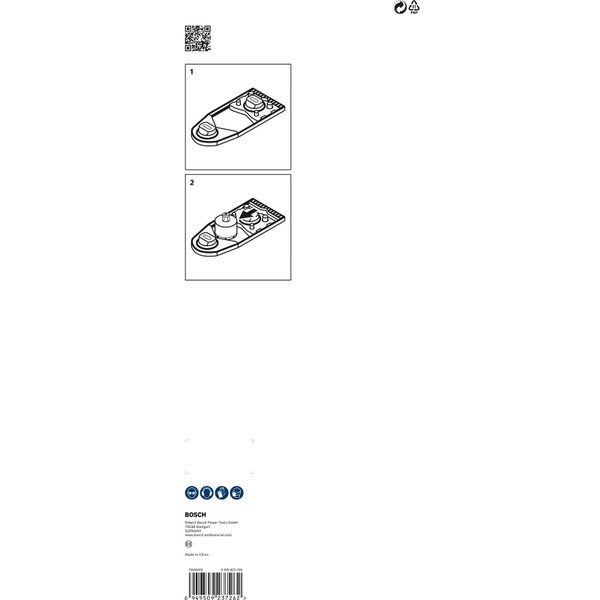 PC Plus Lochsägen-Zentrierhilfe Bosch Pro Tile 6-83 mm 1 Stück