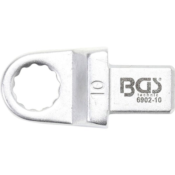 BGS Einsteck-Ringschlüssel 10 mm Aufnahme 9 x 12 mm - 6902-10