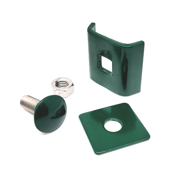 Schlossschraube mit Mutter und Unterlegscheiben