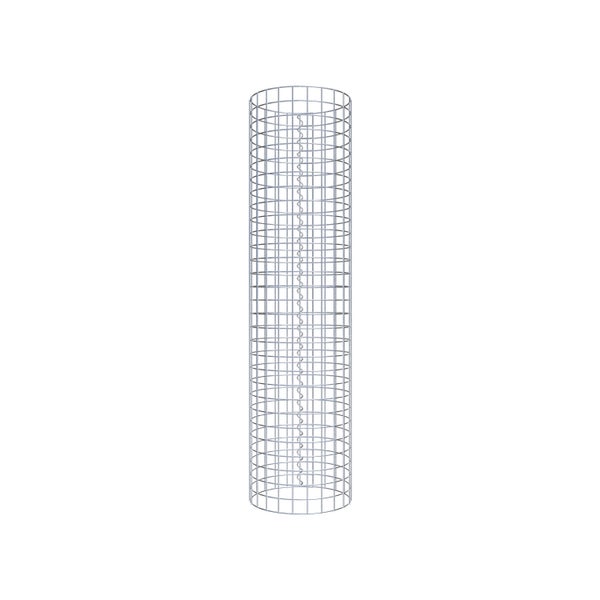 Gabionensäule Durchmesser 37 cm MW 5 x 5 cm rund - Höhe: 150 cm
