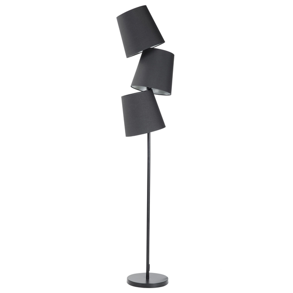 Stehlampe RIO GRANDE Metall Schwarz