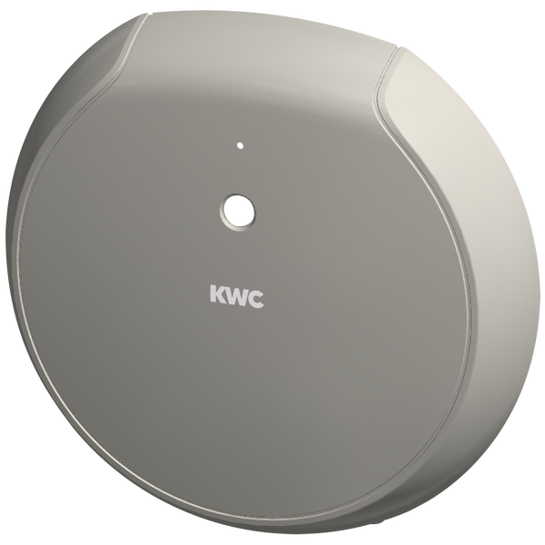 KWC runde Abdeckplatte für elektronische Sanitärarmaturen mit Sensoröffnung