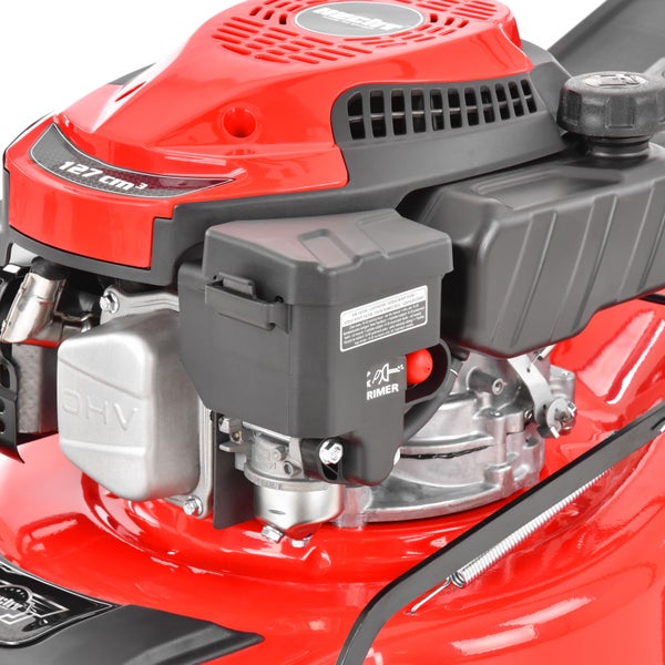 Detailansicht Rasenmähermotor