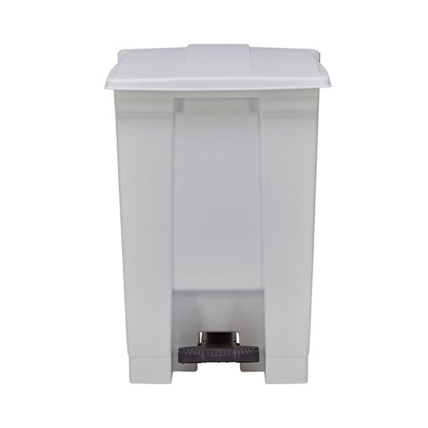 PROREGAL Rubbermaid Robuster Pedaleimer 68,1 Liter HxBxT 67,3 x 41 x 50,2 cm Aus Konformen Polyethylen Weiß