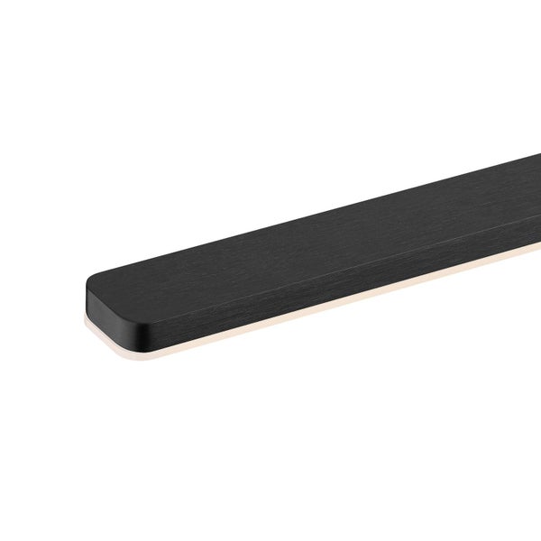 quitani LED Margita dimmbar (Modern) in Schwarz aus Aluminium (1 flammig, ) Wohnzimmerleuchte