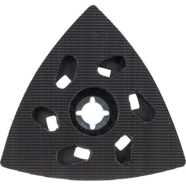Dreieckiges Schleifpapier mit Klettrücken