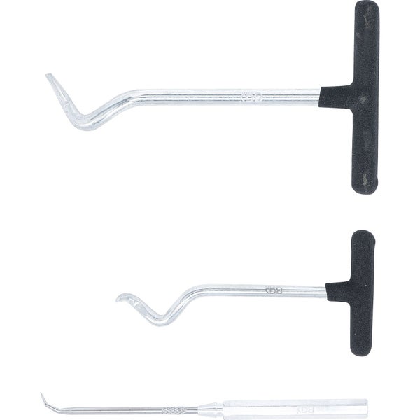 Satz von drei Montierhebeln mit T-Griff