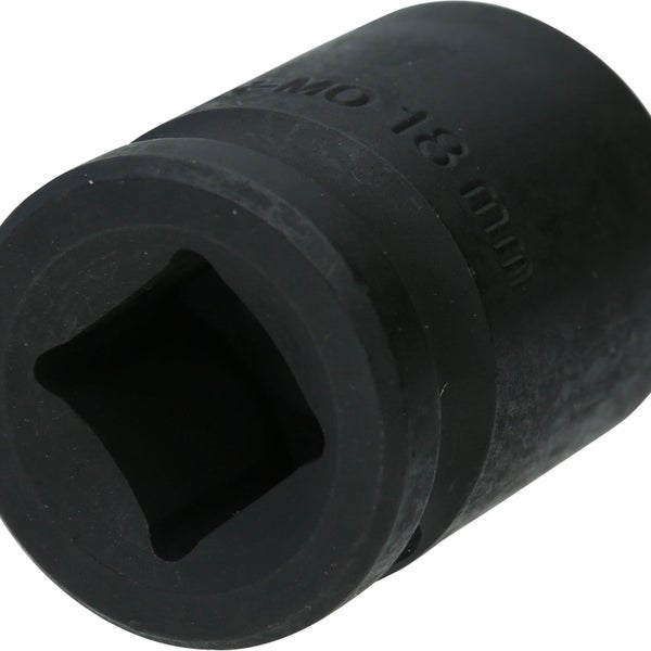 BRILLIANT TOOLS 1/2 Kraft-Stecknuss Sechskant 18 mm kurz - BT022641