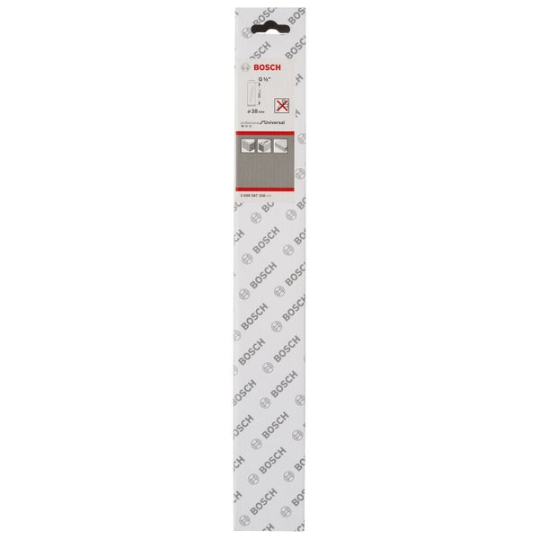 Bosch Diamanttrockenbohrkrone G 1/2 Standard for Universal 28 mm 350 mm 3 Segmente 7 mm - 2608587336