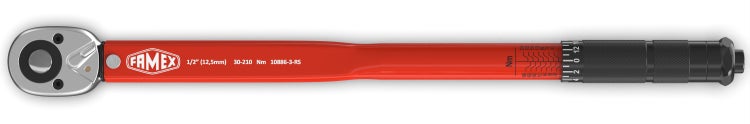 FAMEX 10914 Drehmomentschlüssel Set für Radwechsel, 1/2, Gelenkschlüssel bis 630 Nm