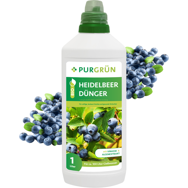 Purgrün Bio-Heidelbeerdünger 1 Liter
